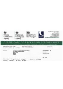 packaging-601-certificate